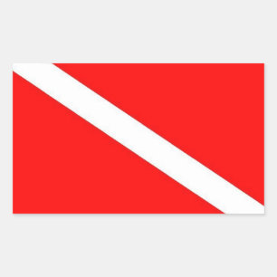 Duikvlag Sticker