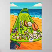 duikvlucht poster (Voorkant)