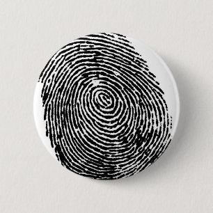 Duim afdrukken ronde button 5,7 cm