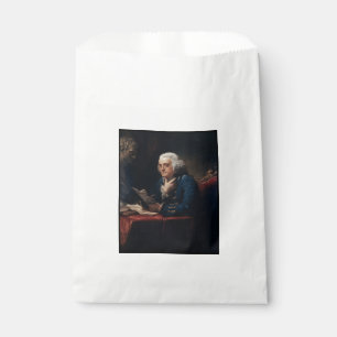 Duim Portret, Benjamin Franklin Founding Father Bedankzakje