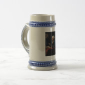 Duim portret, Benjamin Franklin Founding Father Bierpul (Voorkant links)