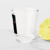 Duim portret, Benjamin Franklin Founding Father Shot Glas (Rechts)