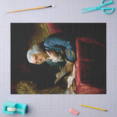 Duim portret, Benjamin Franklin Founding Father Tissuepapier (Craft)