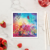 DUIMBELINA, BLOEMMAND EN VLINDERMONOGRAM SERVETTEN (Insitu)