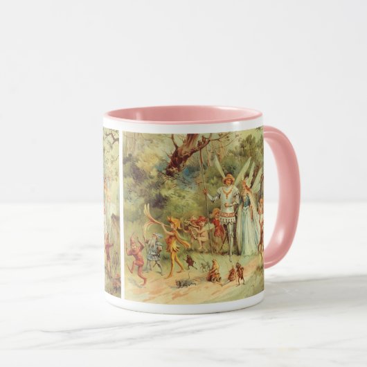 Duimelijntje en Prins Huwelijk, Oude Sprookjes Mok (Voorkant rechts)