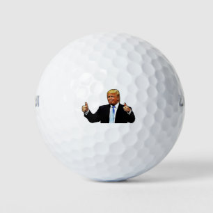 Duimen omhoog - Donald Trump Golfballen