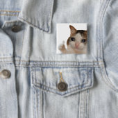 Duimen omhoog Ok Cat Meme Pin Button (In situ)