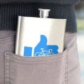 Duimt de Cycli omhoog Heupfles (Voorbeeld)