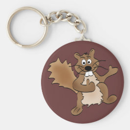 Duimt de eekhoorn omhoog sleutelhanger