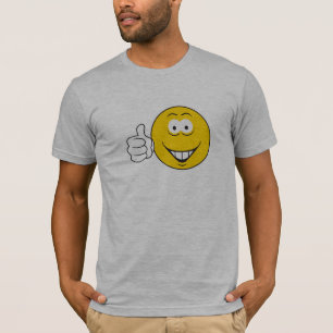 Duimt het gezicht omhoog t-shirt