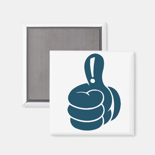 Duimt omhoog! magneet (Voorkant / Achterkant)