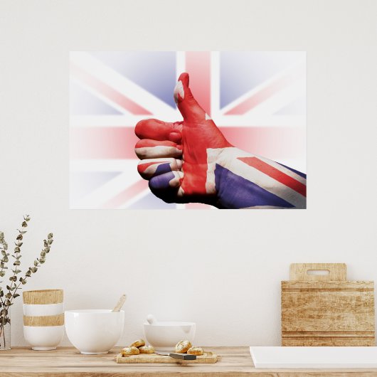 Duimt omhoog! poster (Keuken)