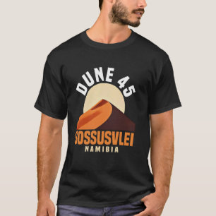 Duin 45 Sossusvlei Namibië Namibwoestijn Reizen T-shirt