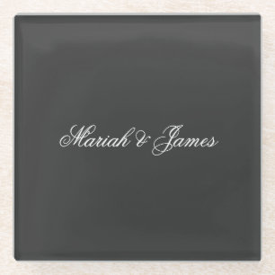 Duin Elegant Minimalist Modern Glazen Onderzetter