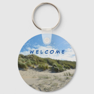 Duin idylle sleutelhanger