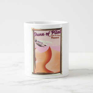 Duin van Pilat, Dunes vintage Frankrijk reisposter Jumbo Mok