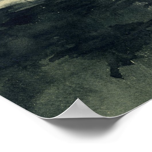 Duinen na het Storm Poster (Hoek)