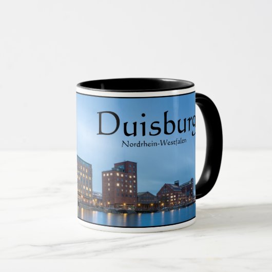 Duisburg Allemagne Mug (Devant droit)
