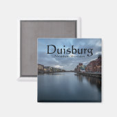 Duisburg Duitsland Magneet (Voorkant / Achterkant)