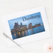 Duisburg Duitsland Rechthoekige Sticker (Envelop)