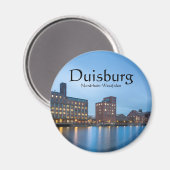Duisburg Germany Magnet Magneet (Voorkant / Achterkant)