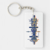 Duisburg Skyline Sleutelhanger (Voorkant)