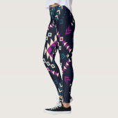 Duistere stam Navajo, geometrisch. Leggings (Links)