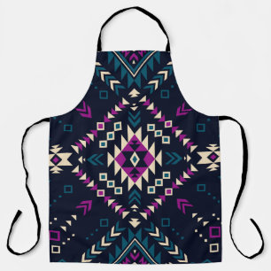 Duistere stam Navajo, geometrisch. Schort