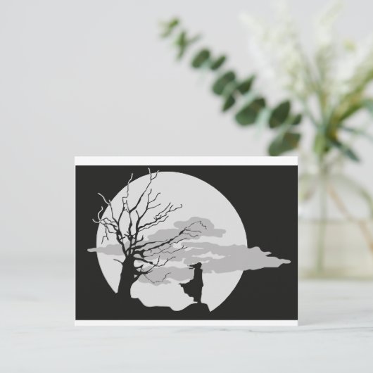 duisternis briefkaart (Staand voorkant)