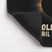 Duisternis Mijn oude vriend Eclipse Solar Eclipse Muismat (Hoek)