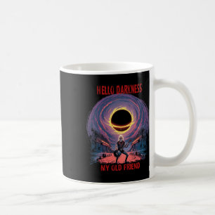 Duisternis Mijn oude vriend Zonsverduistering Voor Koffiemok