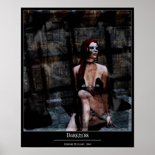 duisternis poster (Voorkant)