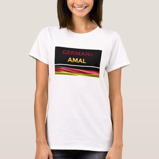 Duits-Amal-vrouwen T-shirt (Voorkant)