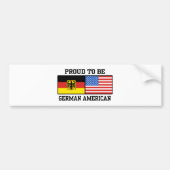 Duits-Amerikaans Bumpersticker (Voorkant)