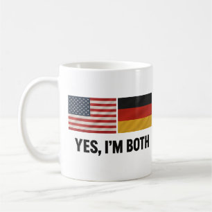 Duits-Amerikaans Ja Ik Ben Beide - Duitsland VS Bu Koffiemok