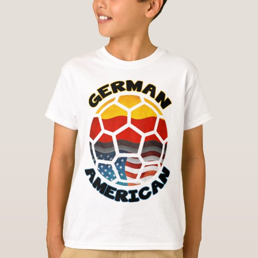 Duits-Amerikaans Voetbal T-shirt (Voorkant)