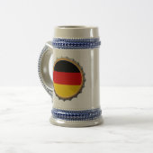 Duits bier stein bierpul (Voorkant links)
