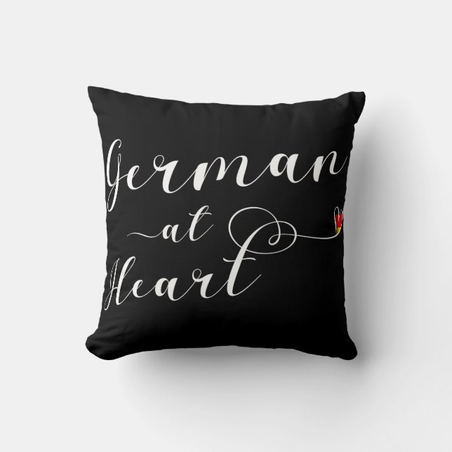 Duits bij hart, Duitsland Kussen (Voorkant)