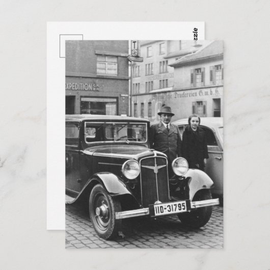 Duits Briefkaart (Voorkant / Achterkant)