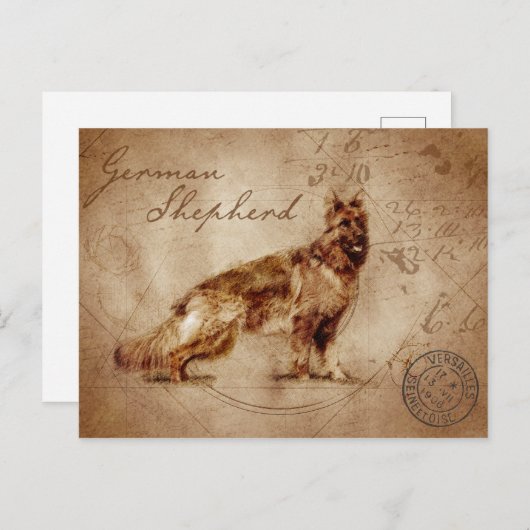  duits briefkaart (Voorkant / Achterkant)