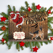 Duits Briefkaart voor kerstmis in Shepherd