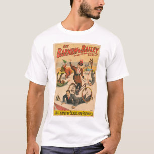  Duits circus Poster van artiesten, 1900. T-shirt