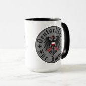 Duits/Deutschland Forever/adelaar/ijzeren kruis Mok (Voorkant rechts)