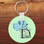 Duits: Dogge Sleutelhanger (Voorkant)