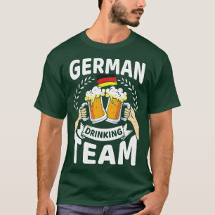 Duits drink team t-shirt