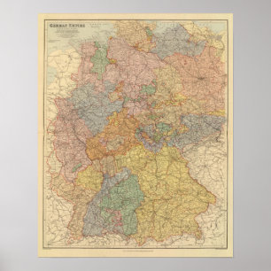 Duits Empire West Poster