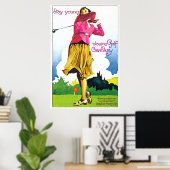  Duits Golf Poster (Thuiskantoor)
