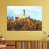 Duits kasteel - Bamberg Altenburg Canvas Afdruk (Insitu (Woonkamer))
