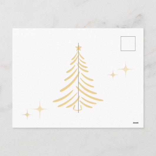 DUITS KERST BRIEFKAART (Achterkant)