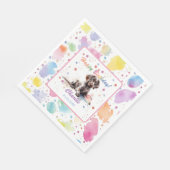 Duits kortharig pointer Waterverf papier servet (Hoek)